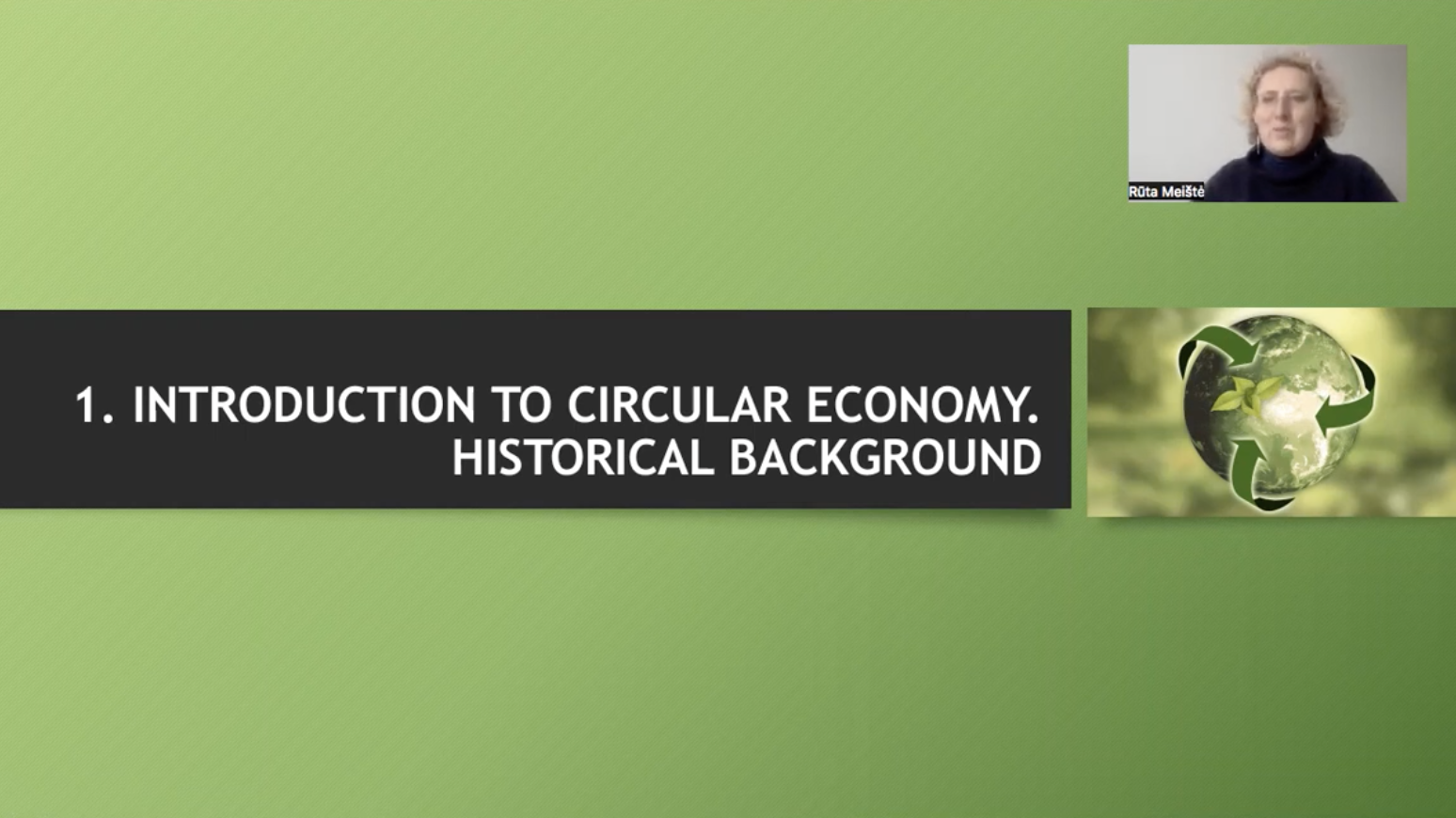 Principles of circular economy 30 ac. hrs. Gifted Platform